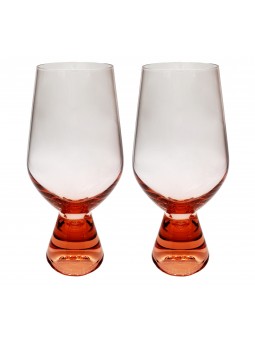 Light pink beer glass 390...