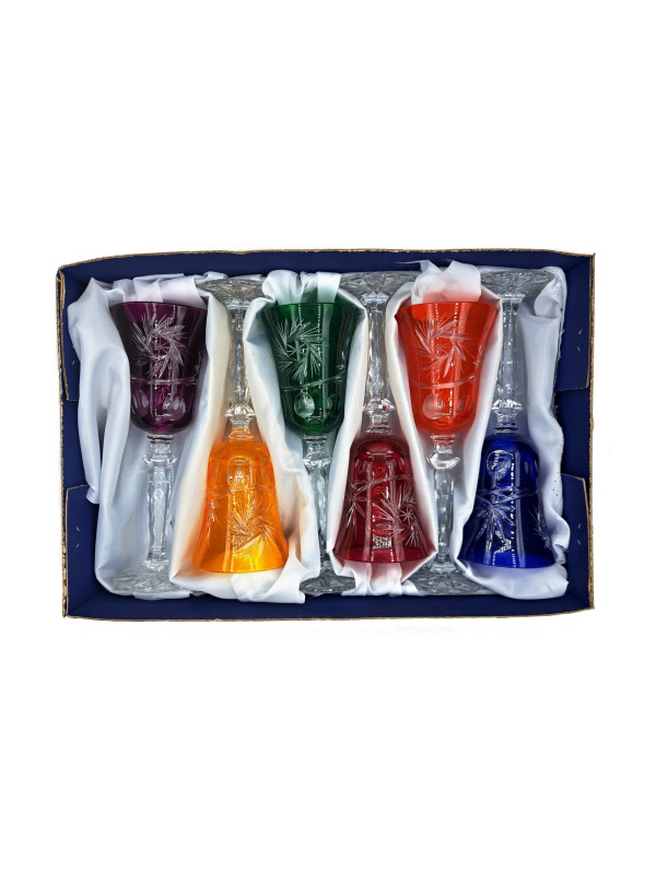 Lollipop Trasparenti - Set 6 Bicchierini Liquore 90 Ml - Galbiati