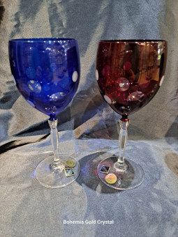 Copas de vino de colores...