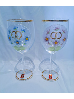 Vasos de 22 cm para boda...