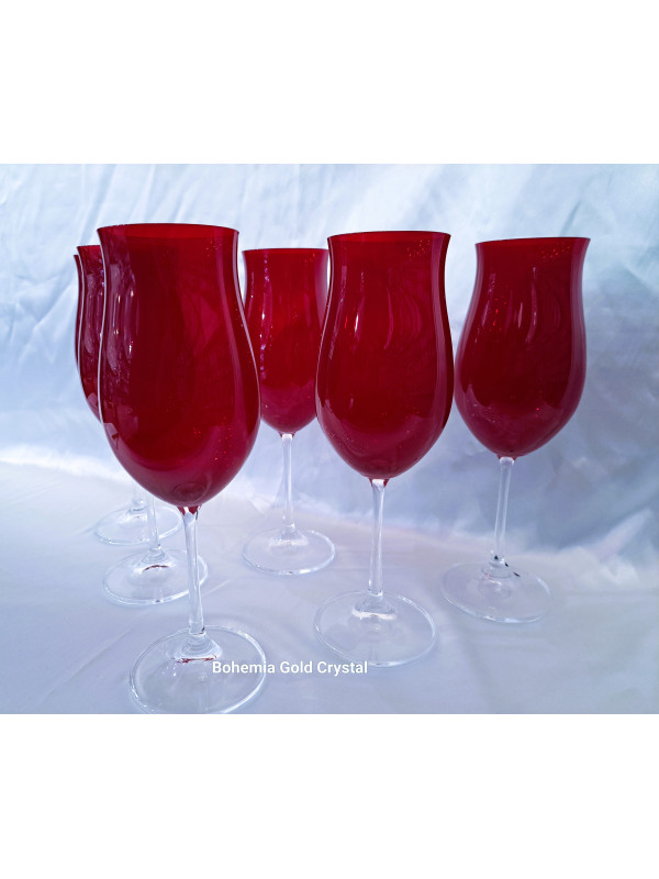 Bohemia Crystal Grandioso Red Wine Glass 450ml (Set of 2 Pcs)