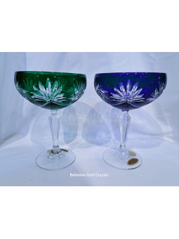 Colored champagne bowls 180...