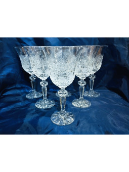 Cut wine glasses, PK 500,...