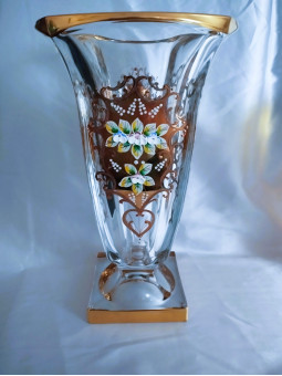 Magma vase 33 cm decorated...