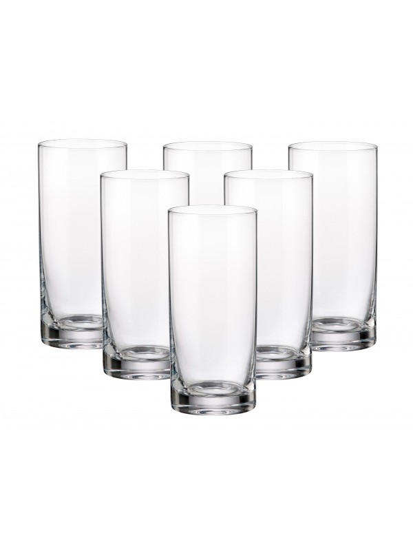 Set 7 pezzi bicchieri whisky quadro Bohemia